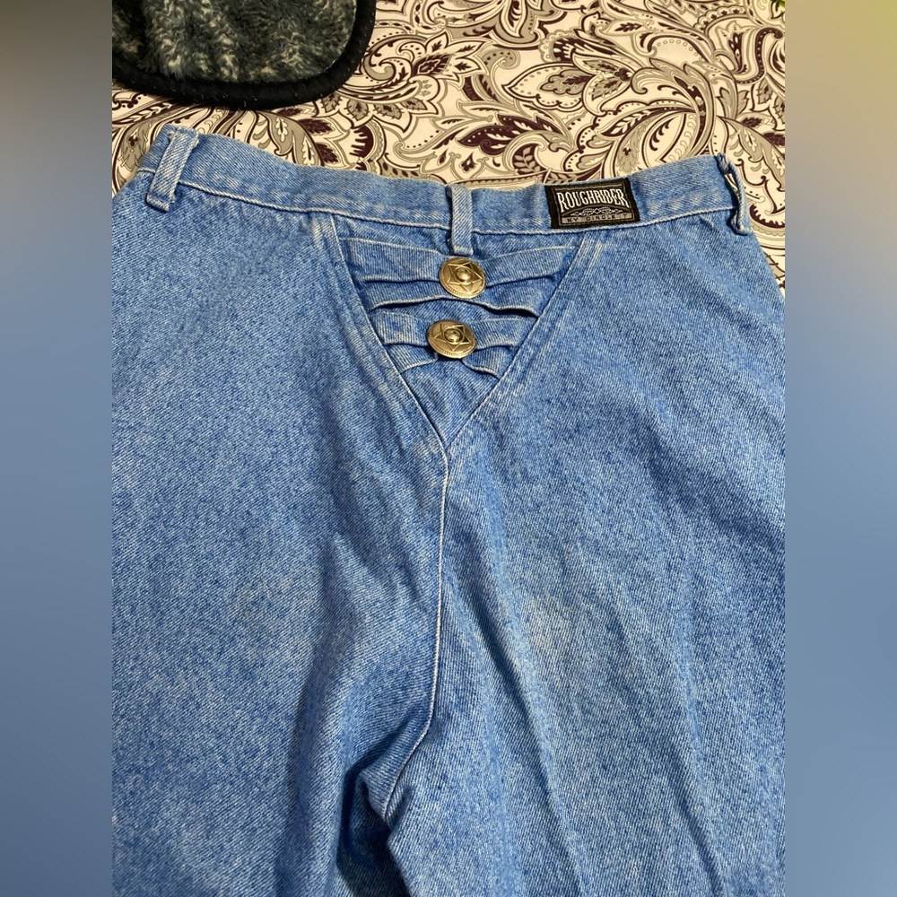 Blue High Rise Women Jeans